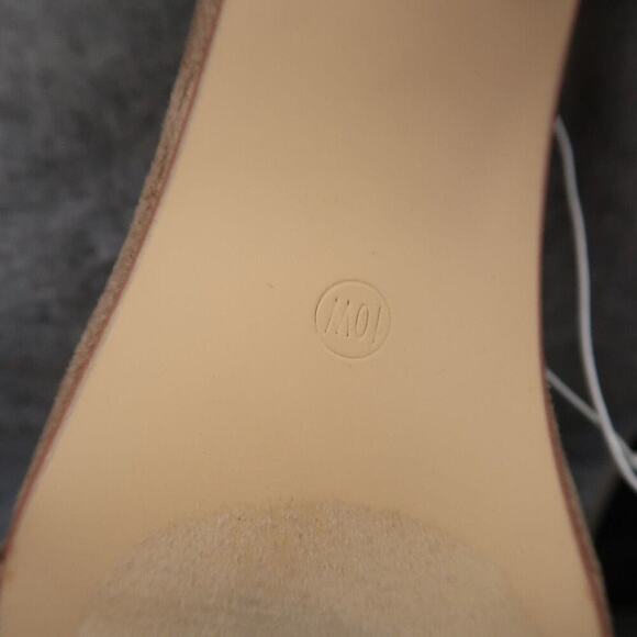 Charles Albert Shoes Womens 10 Pump Sandals Block Heel Ankle Strap Fashion Wide - Picture 15 of 15